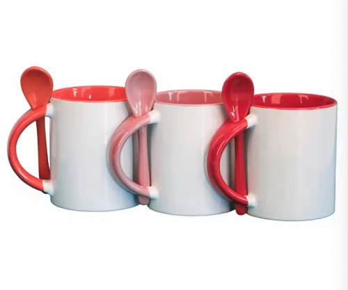 Sublimation Mug White - Mug Keramik 11oz untuk Sublimasi, Lapisan