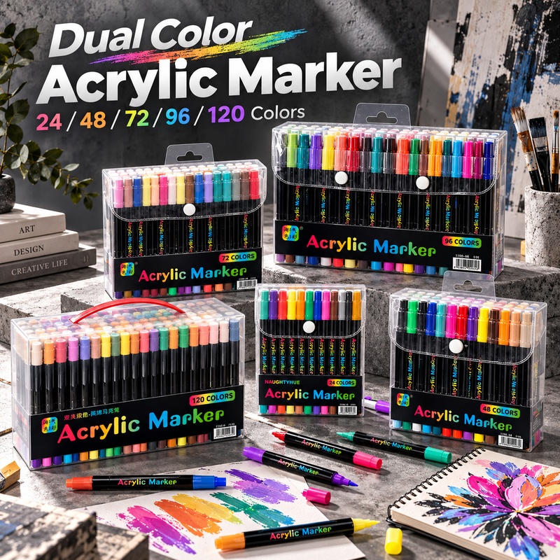 Copic Marker Classic - Spidol Cat Akrilik Dua Warna, Tersedia