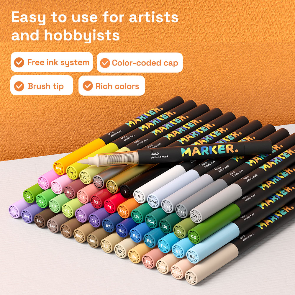 Set Pena Spidol Cat Akrilik -  - Copic Marker Classic ulasan dan harga